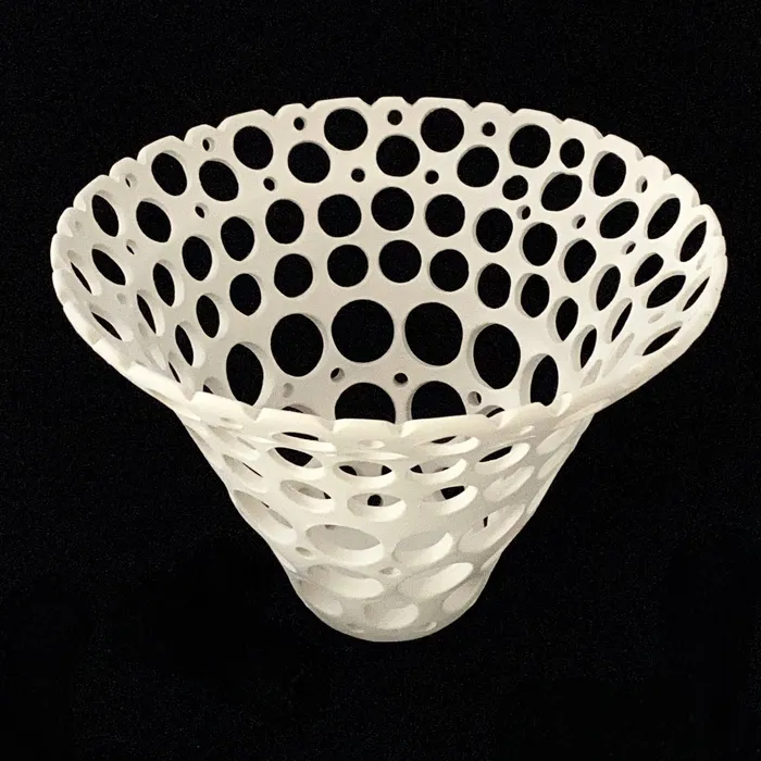Pierced Radiolarian Bowl