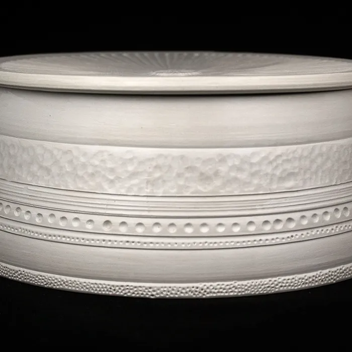 "Paralia Sol" lidded vessel